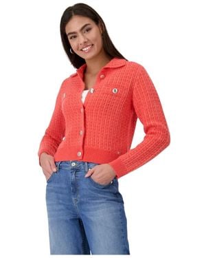 Monari Strickjacke Für Damen - Rot