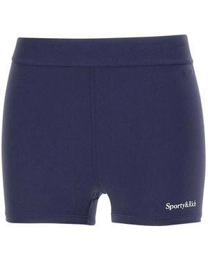 Sporty & Rich Short Shorts - Blue
