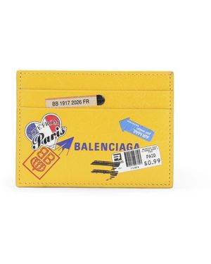 Balenciaga Wallets & Cardholders - Yellow