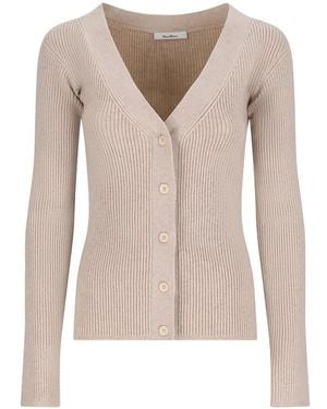 Max Mara Truien & Vesten ,Roze ,Cardigans - Naturel