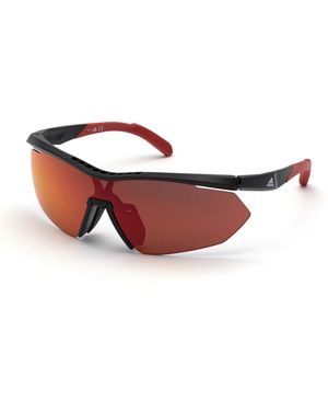adidas Sp0016 Shield Zonnebril - Rood