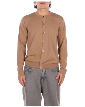 Alpha Studio Truien & Vesten ,Bruin Sweaters - Grijs