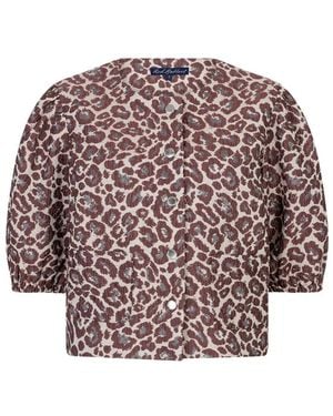 Red Button Danelle Leopard Jacquard - Meerkleurig