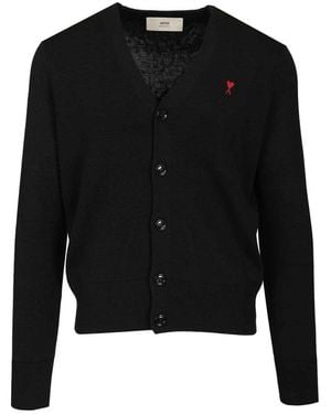 Ami Paris Cardigans - Black