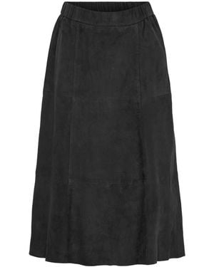 Btfcph Leather Skirts - Negro
