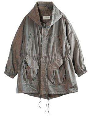 Dries Van Noten Parkas - Gris