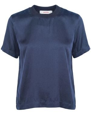 Jucca T-Shirt Katoen - Blauw
