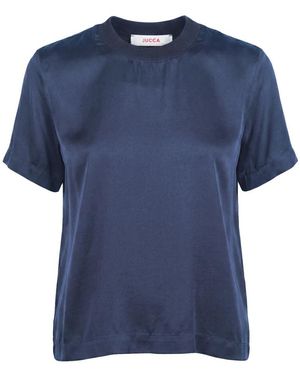 Jucca T-Shirt Katoen - Blauw