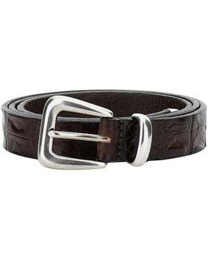 Alberto Luti Belts - Black