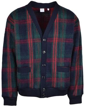 Aspesi V-Ausschnitt Cardigan - Blau