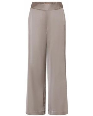 GUSTAV Wide Trousers - Gris