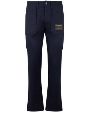 Moschino Slim-Fit Trousers - Blue