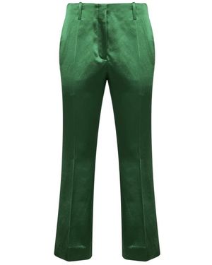 Dries Van Noten Wide Trousers - Green