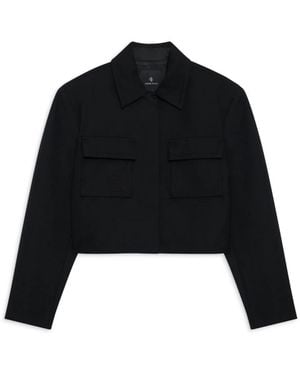 Anine Bing Jassen ,Zwart ,Wol Dayton Jacket
