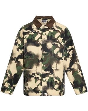 A Bathing Ape Light Jackets - Vert
