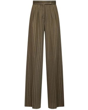 Max Mara Weite Hosen - Grün