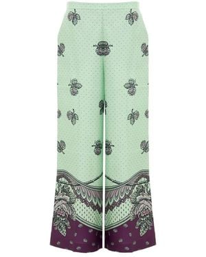 Gucci Wide Trousers - Green