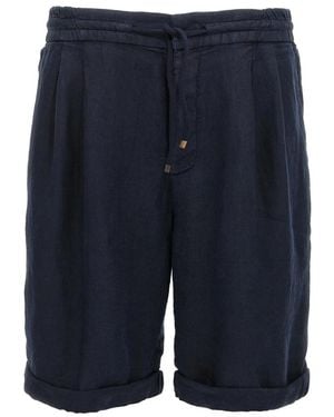 Brunello Cucinelli Casual Shorts - Blue