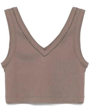 Brunello Cucinelli Sleeveless Tops - Gris