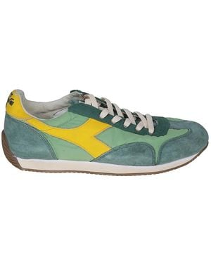 Diadora Schoenen ,Veelkleurig ,Leer Equipe Vela Sw - Blauw