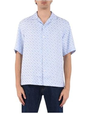 HUGO Short Sleeve Shirts - Blue