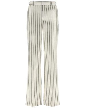 Balmain Wide Trousers - Natural