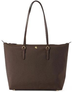 Ralph Lauren Keaton 26 Medium Tote - Braun