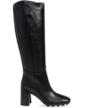 Hogan Heeled Boots - Black