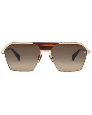 Balmain Sonnenbrille Sergeant - Braun