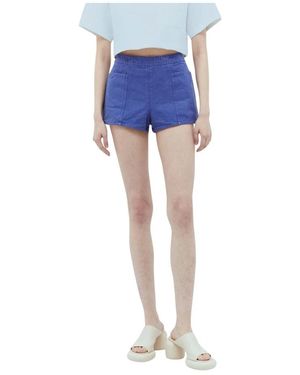 Max Mara Denim Shorts - Azul