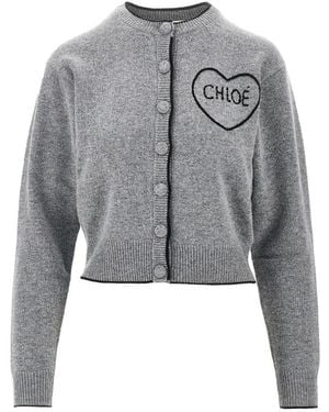 Chloé Cardigans - Grigio