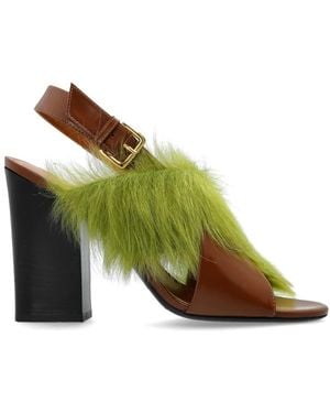 Marni High Heel Sandals - Green