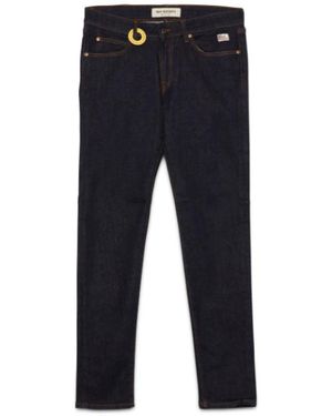 Roy Rogers Jeans ,Blauw ,Denim Slim Fit Denim Jeans