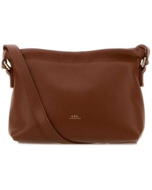 A.P.C. Shoulder Bags - Marrón