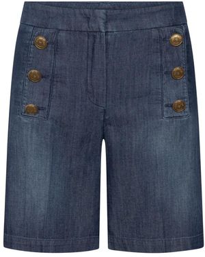 Seductive Denim Shorts - Blu
