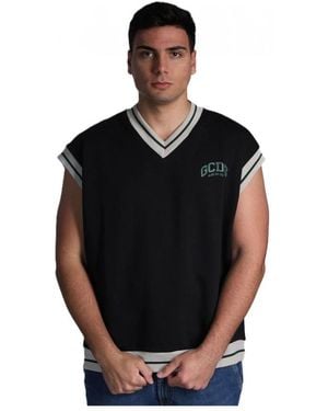 Gcds Waistcoats - Black