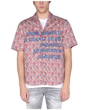 DSquared² Short Sleeve Shirts - Red
