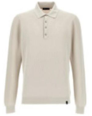 Fay Polo Shirts - White