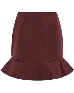 ROTATE BIRGER CHRISTENSEN Short Skirts - Red