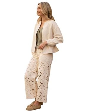 EDITED Jassen ,Wit Jassen Carola Jacket - Naturel