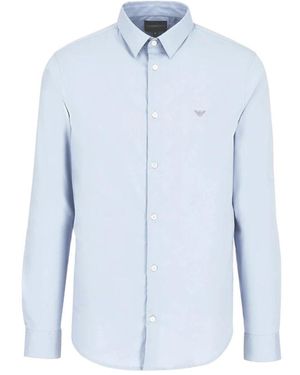 Emporio Armani Formal Shirts - Blue