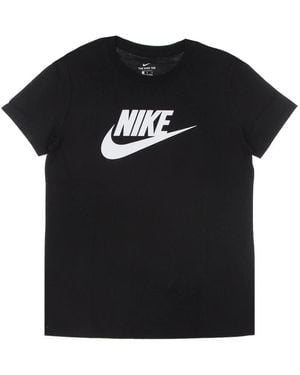 Nike Future Icon Essential Schwarz/Weiß Damen Tee