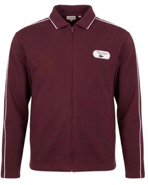 Lacoste Zip-Throughs - Lila