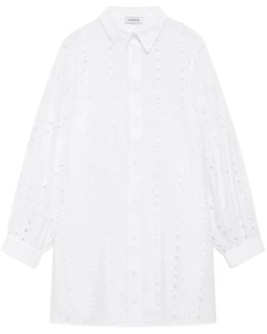 Anine Bing Shirt Dresses - White