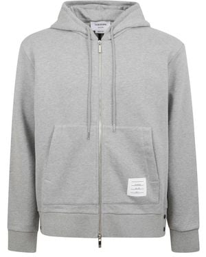 Thom Browne Zip-Throughs - Gris