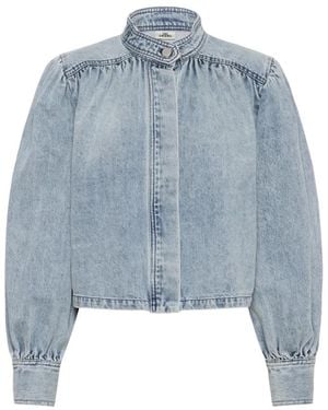 Karen By Simonsen Denim Jackets - Blue
