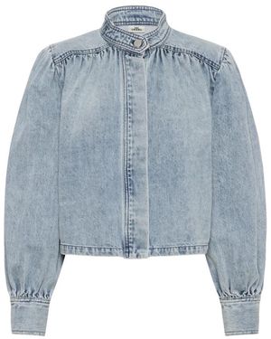 Karen By Simonsen Jassen ,Blauw ,Denim Denim Jassen