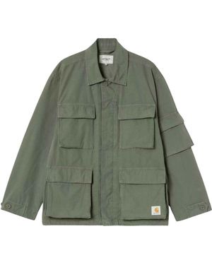 Carhartt Jassen ,Groen ,Katoen Manderson Jas