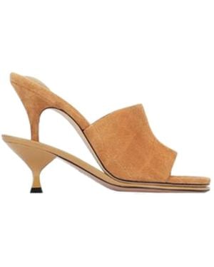Jacquemus Heeled Mules - Brown