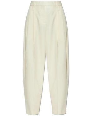 Jacquemus Broeken ,Geel ,Katoen D-Hom Broek - Wit